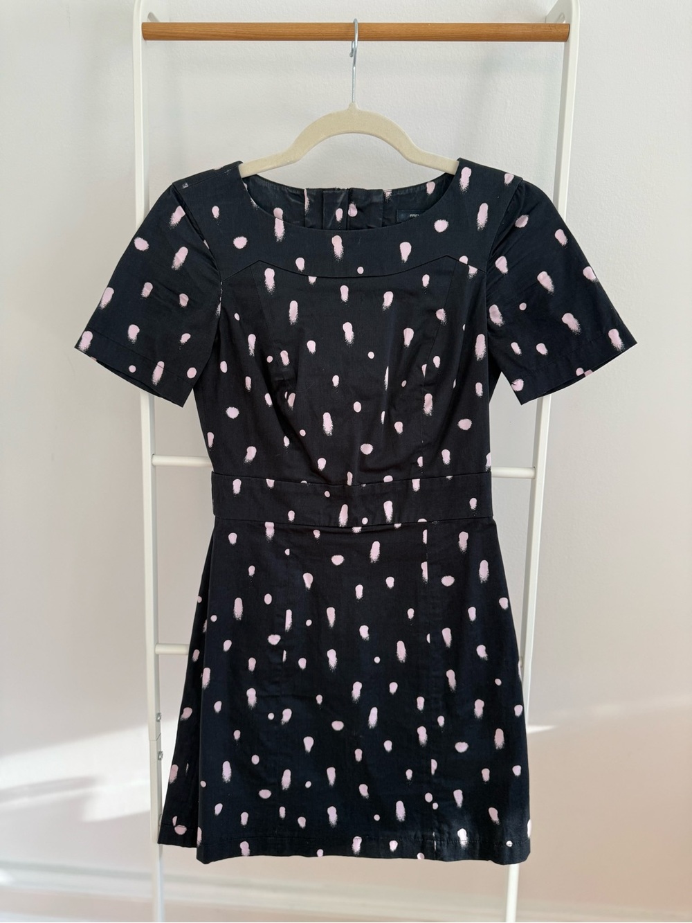 French Connection Mini Dress with Spot Print